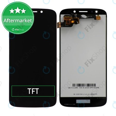Motorola Moto E5 Play - LCD Display + Touchscreen Front Glas (Black) TFT