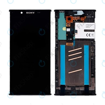 Sony Xperia L1 G3313 - LCD Display + Touchscreen front Glas + Rahmen (Schwarz) - A/8CS-81000-0001