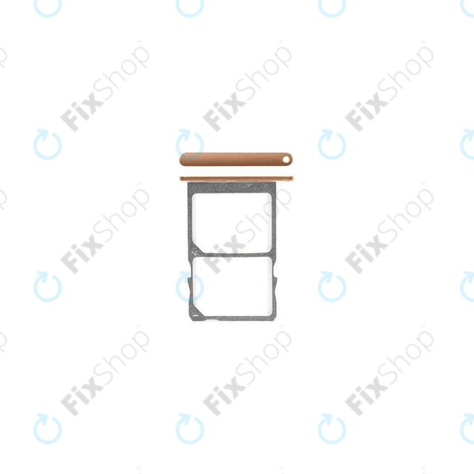 Nokia 3 - SIM Steckplatz Slot (Copper White) - MENE152006A Genuine Service Pack