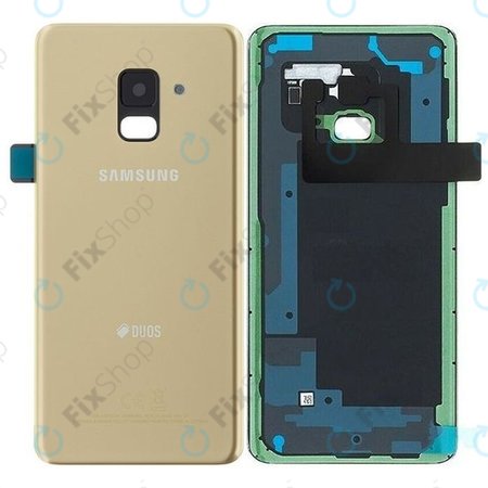 Samsung Galaxy A8 A530F (2018) - Akkudeckel (Gold) - GH82-15557C Genuine Service Pack