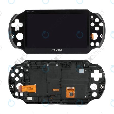 Sony Playstation Vita 2000 - LCD Display + Touchscreen Front Glas 