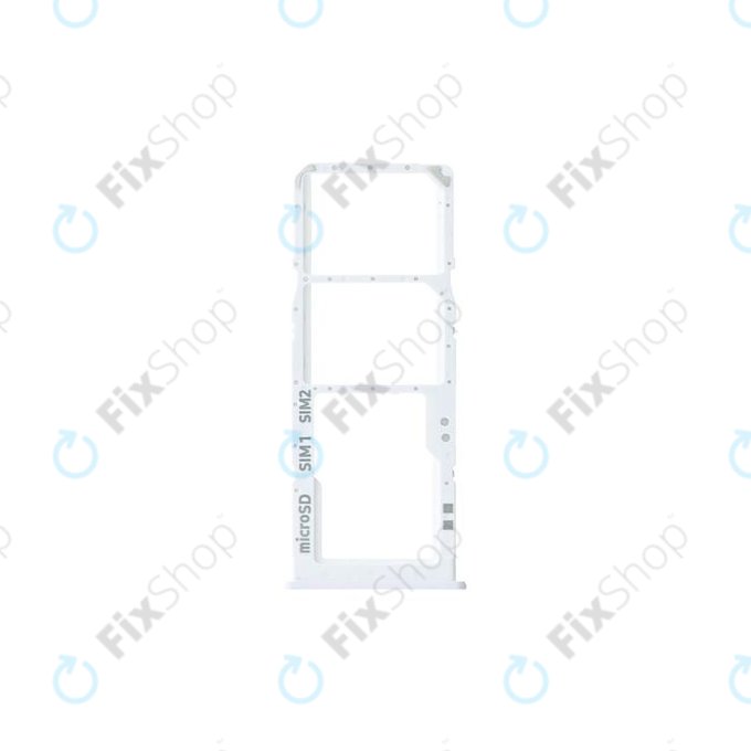 Samsung Galaxy A30s A307F - SIM + SD Steckplatz Slot (Prism Crush White) - GH98-44769D Genuine Service Pack