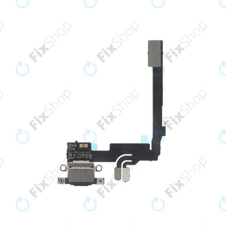 Apple iPhone 16 Pro - Ladestecker Ladebuchse + Flex Kabel (Black Titanium)