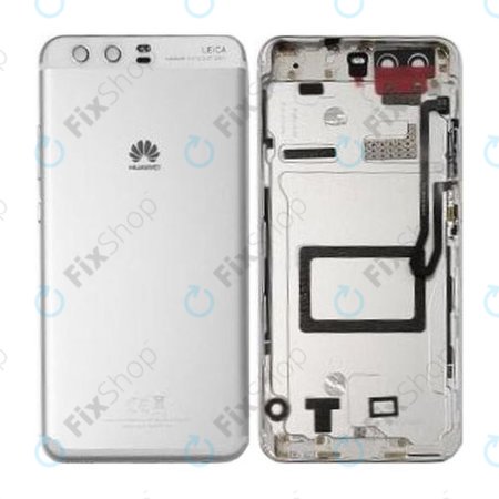 Huawei P10 VTR-L29 - Akkudeckel (Silber) - 02351DJA