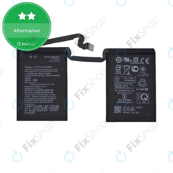 Asus ROG Phone 5, 5 Pro, 5s, 5s Pro, 5 Ultimate - Akku Batterie C21P2001 6000mAh