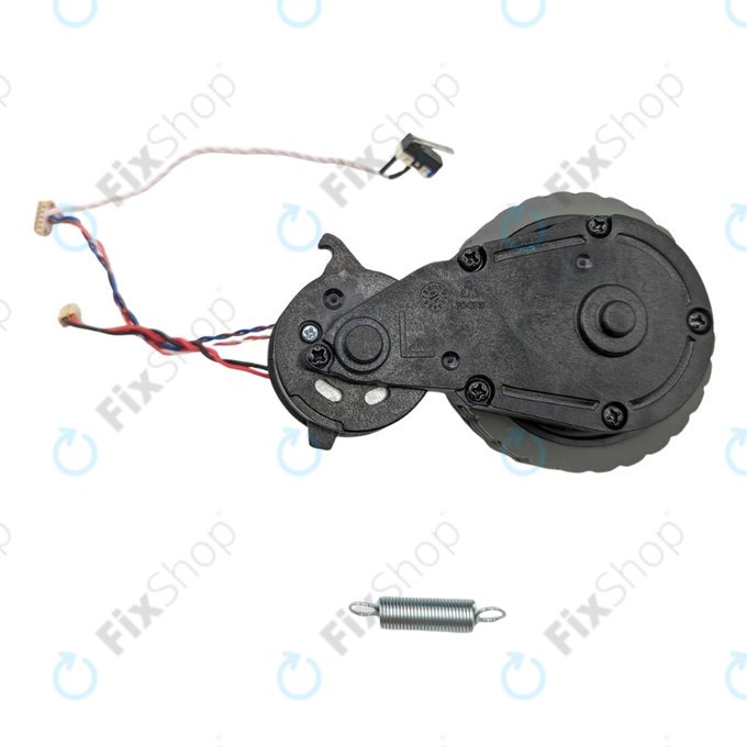 Rad mit Motor, Links, Schwarz für iRobot Roomba Combo 111, Roomba Combo 113