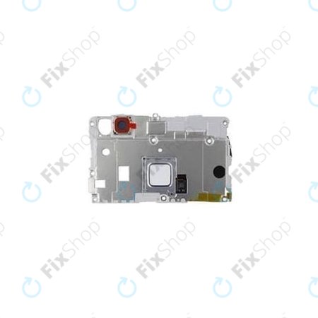 Huawei P9 Lite - Mittlere Abdeckung + Fingerabdrucksensor (Weiß) - 02350SLG, 02350TPA
