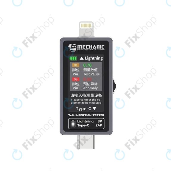 Mechanic T-824 - Ladeanschluss-Tester